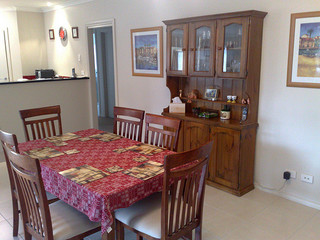 Dining Room with Wall unit (right)