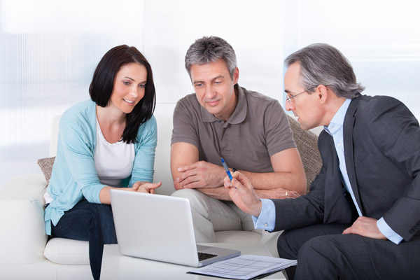 Couple Meeting with Estate Planning Lawyer